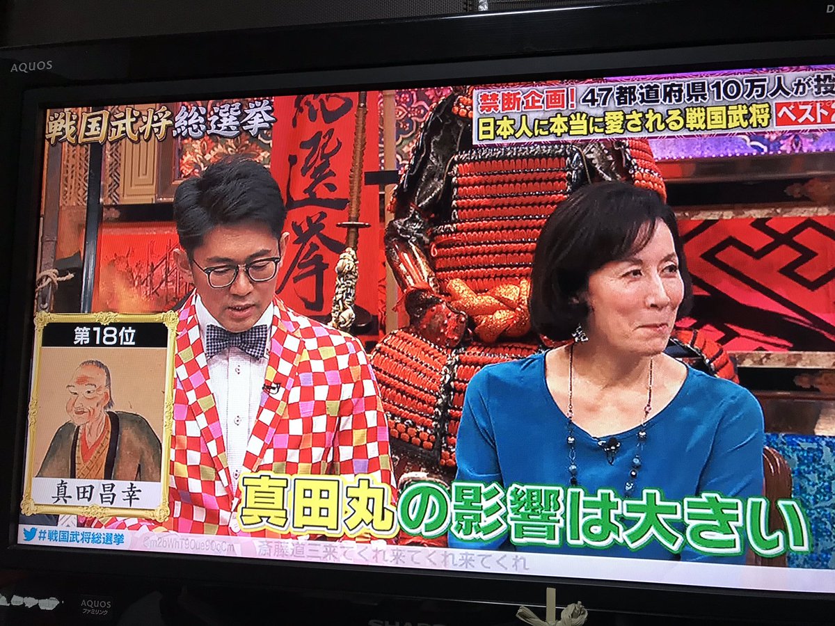19 12 28テレビ朝日系 戦国武将総選挙 に反応する 真田丸 クラスタの皆さん 19年末も真田丸が終わらない 2ページ目 Togetter 19 12 28テレビ朝日系 戦国武将総選挙 に反応する 真田丸 クラスタの皆さん 19年末も真田丸が終わらない 2ページ目 Togetter
