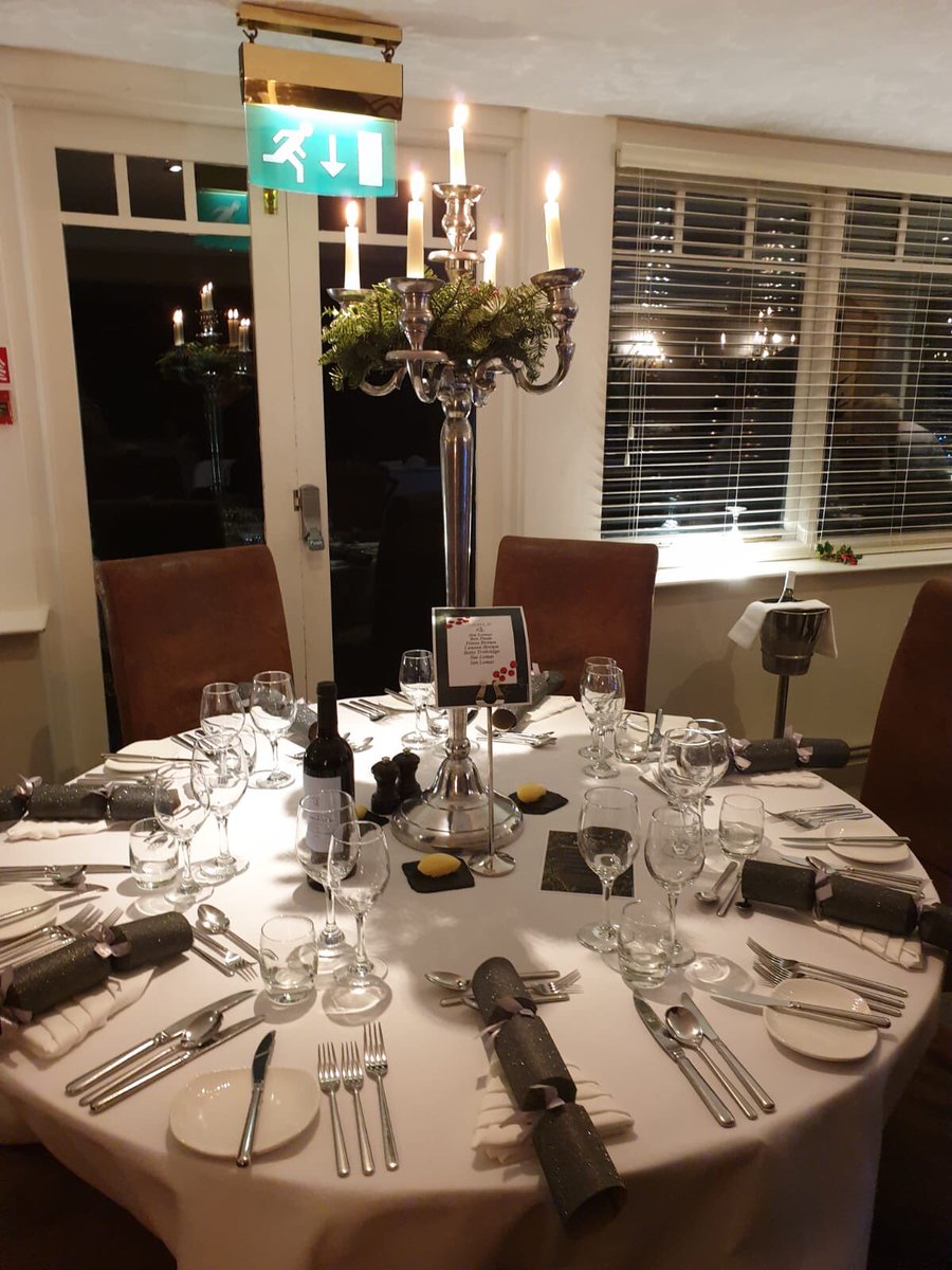 Fabulous feast to end an amazing #Christmasbreak ⁦⁦<a href="/TheRyebeck/">The Ryebeck</a>⁩ Such a lovely, friendly welcome with lots of surprises and treats. Congratulations and thanks to all the staff for a wonderful stay!