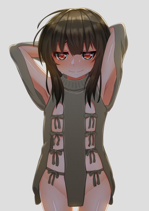 新しい童貞を殺すセーター、めぐみんに着てもらいたい! 