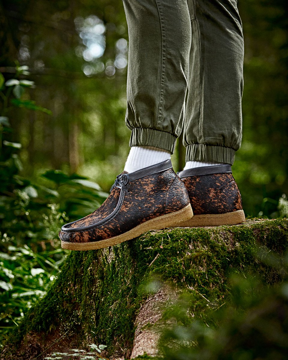 ClarksOriginals's tweet image. Water resistant. Stain resistant. No compromise. #Wallabee #Scotchguard #ClarksOriginals