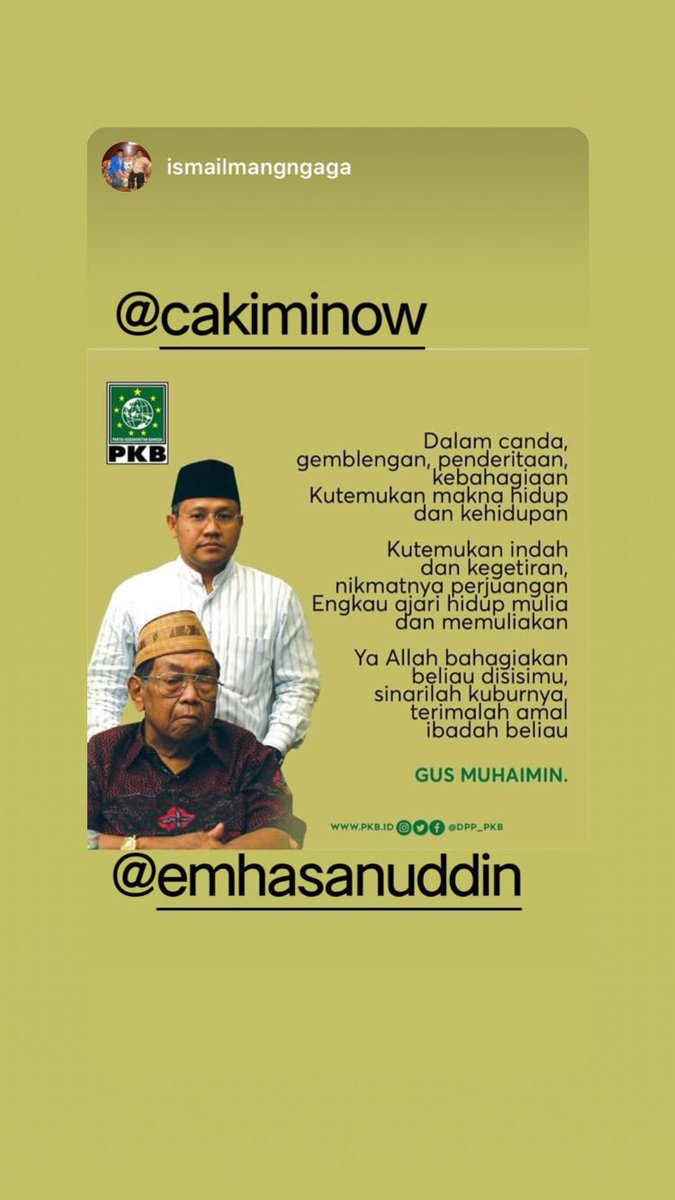 Gus Dur n Gus Dul.. barakallah lakuma