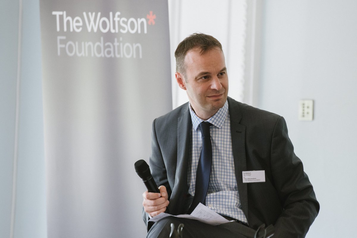 wolfsonfdn's tweet photo. The Wolfson team are delighted to announce that our CEO @PaulBRamsbottom was awarded an OBE in the Queen's New Year honours list 2020. Congratulations Paul! https://t.co/VZk2FpEFuX https://t.co/88eskflv66