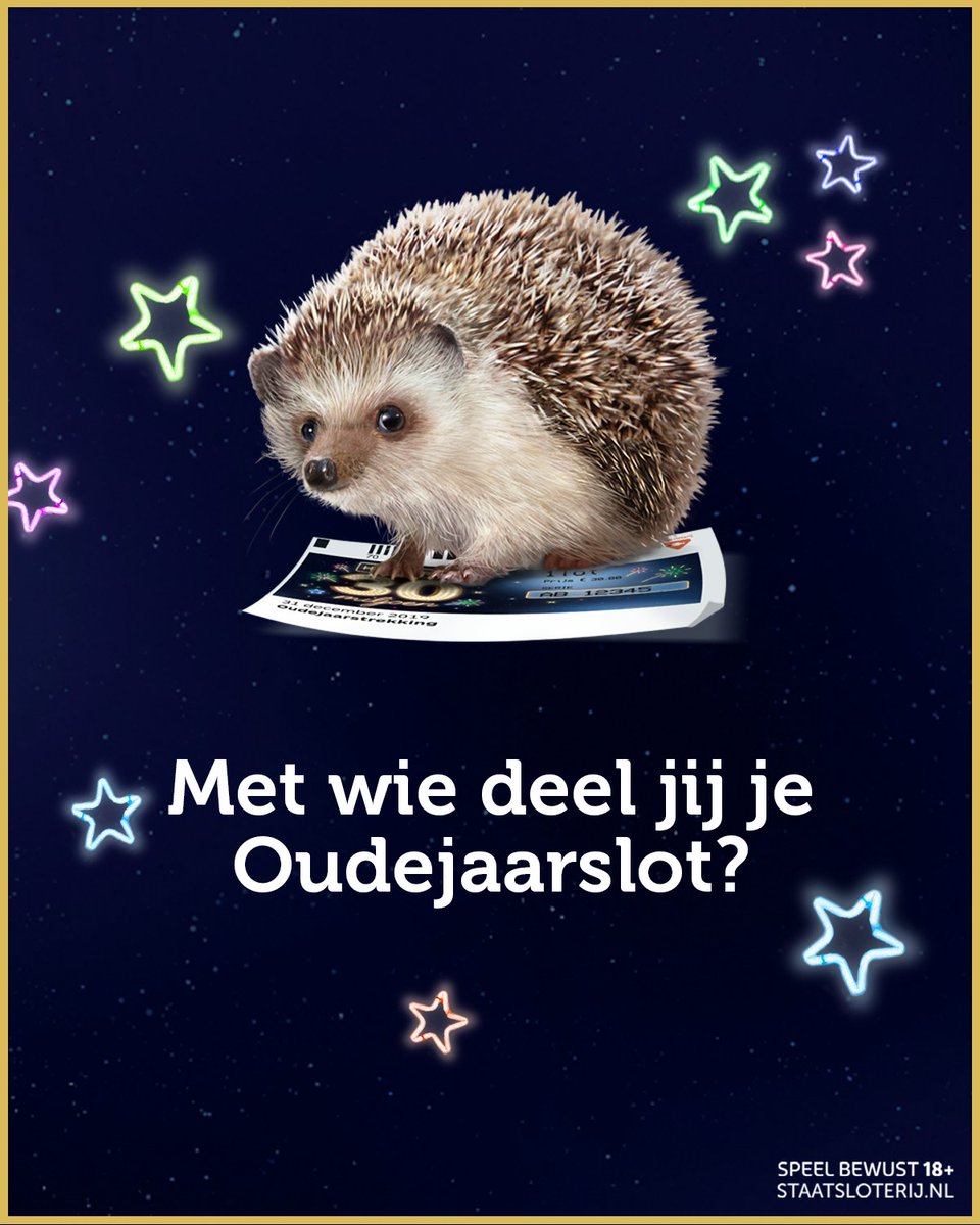 Met wie deel jij je Oudejaarslot dit jaar? __________✍️🤩 #oudejaarstrekking
