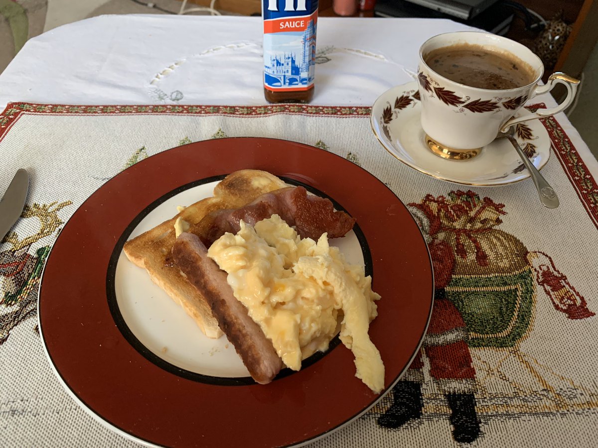 DavidWilding271's tweet image. Here we go pals! #breakfastwithdavid