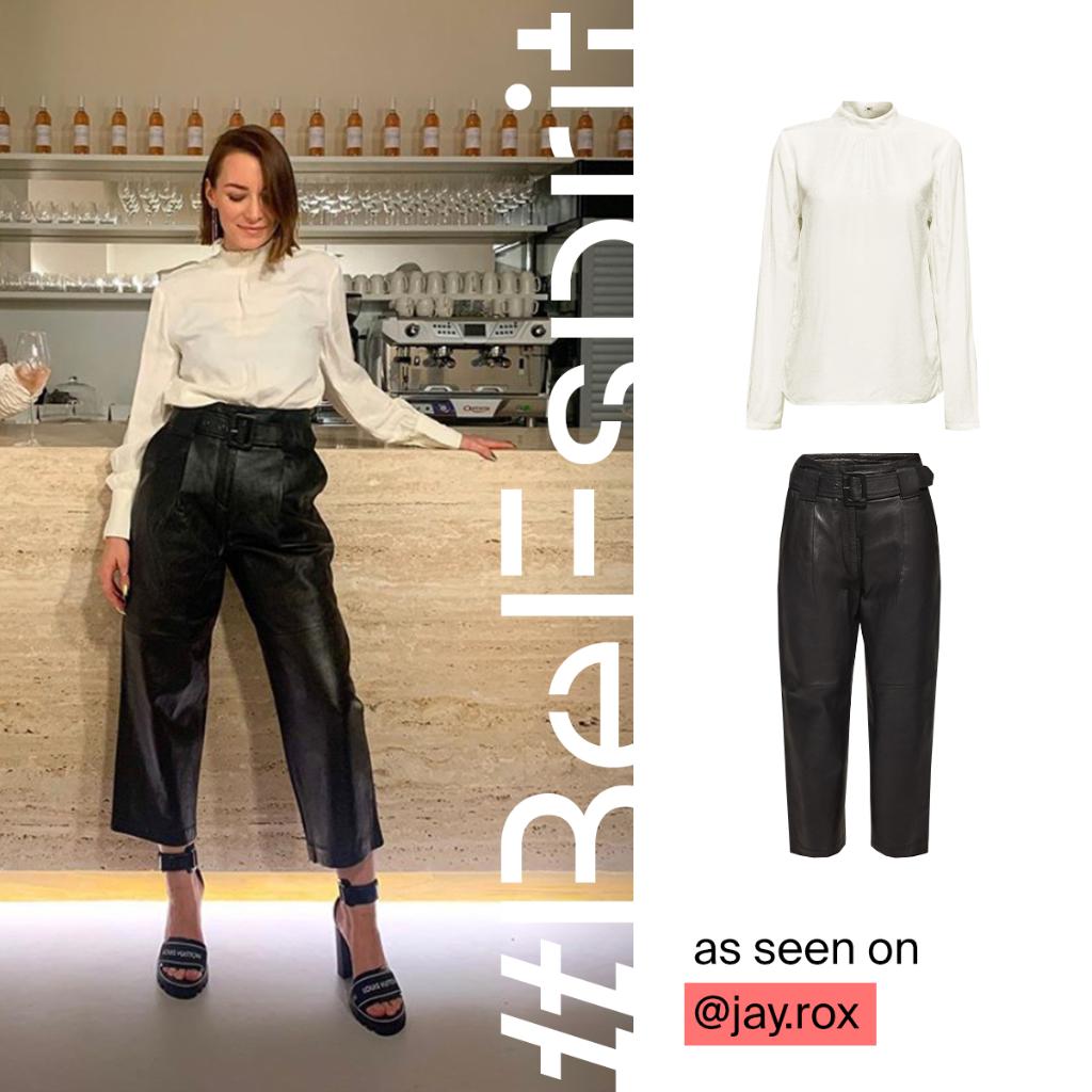 espritofficial's tweet photo. Romantic blouse meets edgy leather culottes. We love your look, @Jay.Rox!
Click here for the styles.
Blouse: https://t.co/ofdBvhAHgu
Culottes: https://t.co/tuIap7M9wQ
#BeEsprit #Esprit https://t.co/UgED3Kq0hn