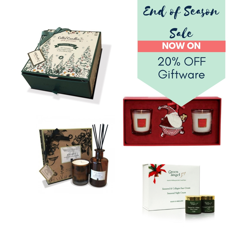 End of Season Sale NOW ON

We've 20% OFF Giftware NOW, while stocks last

#FernhillAthlone #Fernhill #Athlone #Christmas #Sale #Decorations #Discount