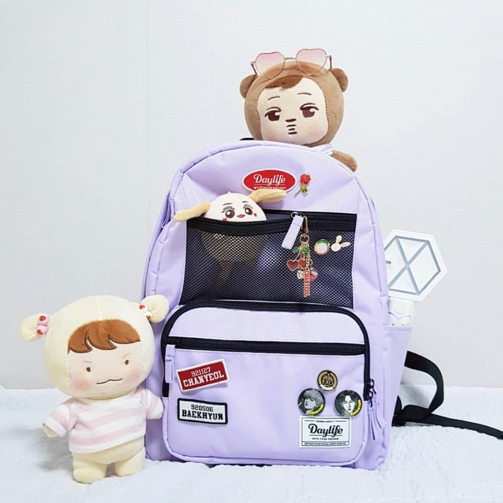 Daylife 人形もたくさん入られるし ノートも入られるし 教科書も本も全部入られるねー 可愛くていいじゃん サイトでいろんな色があるから見に行こう T Co Tb2mq2mtjj リュック 韓国コーデ カバンの中身 かばん カバン 旅行 韓国旅行