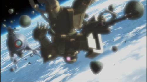 Twitter 上的 ガンダム モビルスーツ バイブル Gmb 通信 たかがボールに翻弄されるザクiiにモニクは苛立ちを募らせますが マイの分析にハッとさせられることに ジャブローから脱出したザクiiは陸戦仕様のj型で 宇宙空間の機動はままならない状態 いわゆる 溺れ