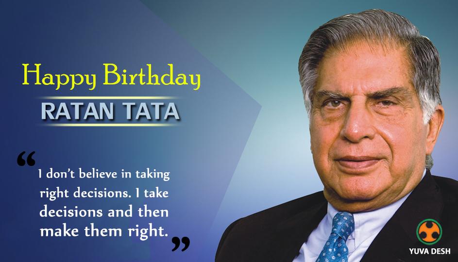 It will be the 82nd birthday celebrations of Ratan Tata sir this year.
Happy birthday to you sir.. 