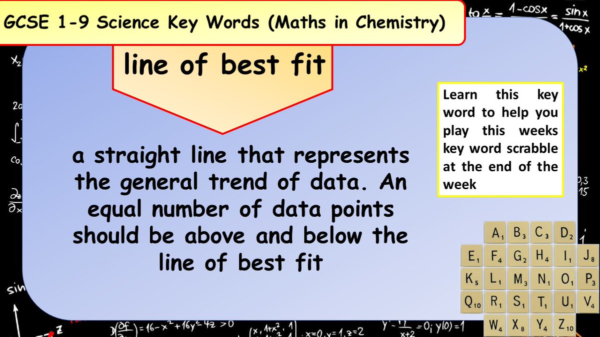 Take some time to get students focusing on key words!  Here's today's key word and remember to look out for the scrabble game to go with it!

 #ukedchat #science #nqtchat #aqascience #aussieED #edchat #TeamScience #sciencerevision
