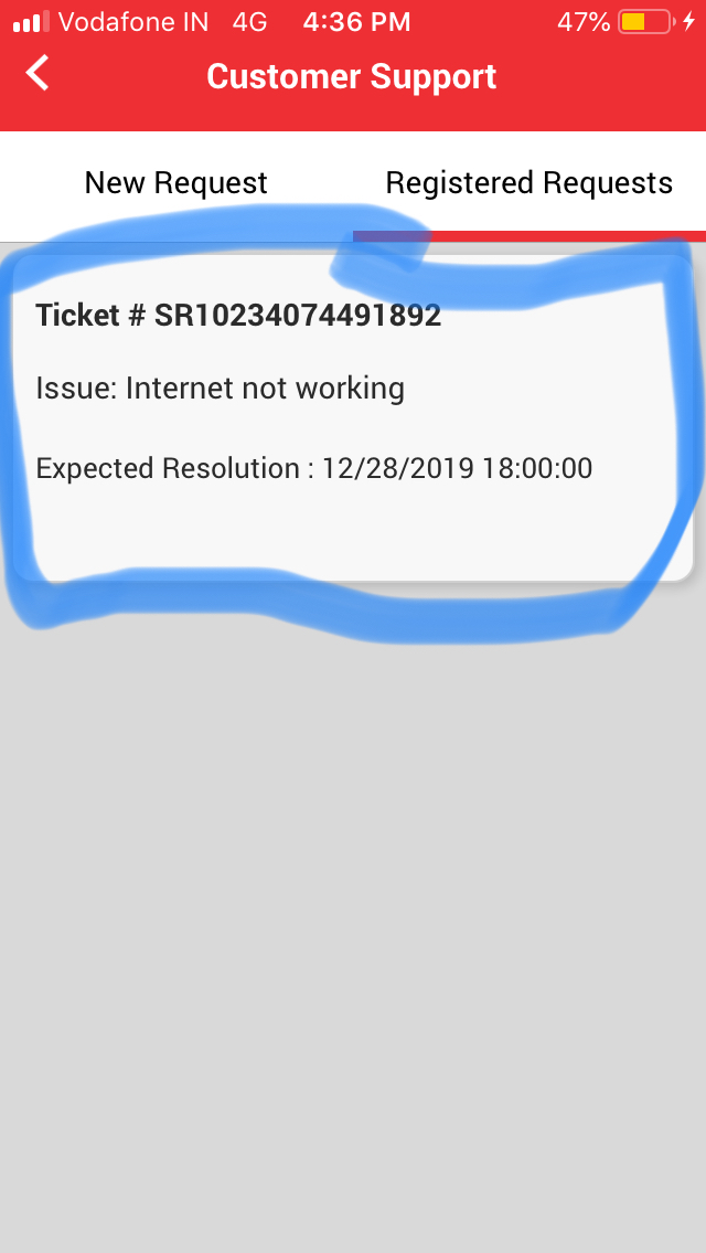 G_K_Sarvepalli's tweet image. @ACTFibernet #ACTFibernet #ACT_Fibernet ...
can i know the status of the attached ticket no. Wr is your executive AVINASH..? I have lost my business day.... as you promise 1.30 hrs more.... who's is responsible for my loss...? worst service or best service..?