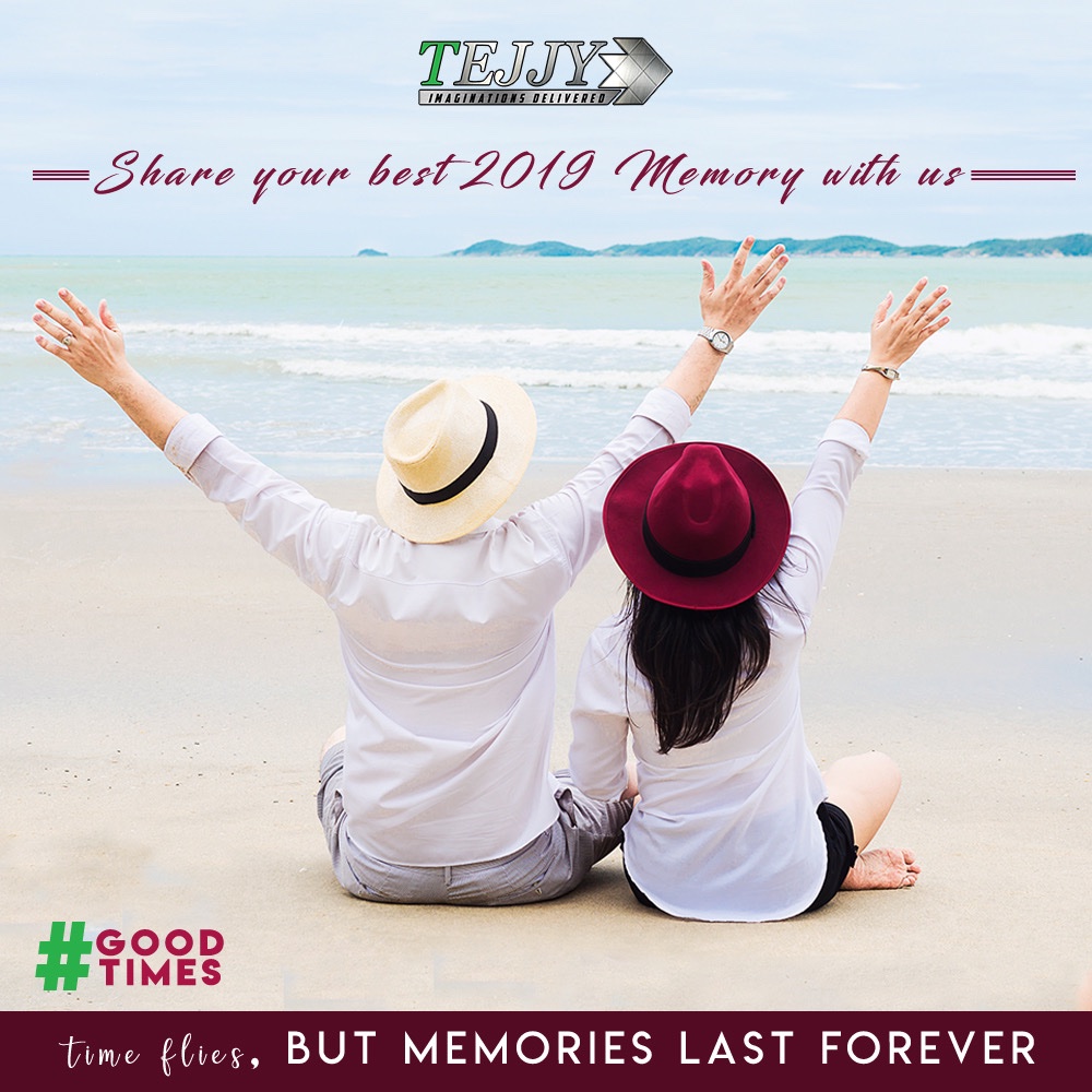 TejjyInc's tweet photo. New Year's Eve is the perfect time to reflect on all of your memories from the year passing by!! Share your Best Memories of 2019 with us...

#BestMemories #2019Memories #TimeFlies #ShareBestMemories #TejjyInc https://t.co/WEFTB5habZ