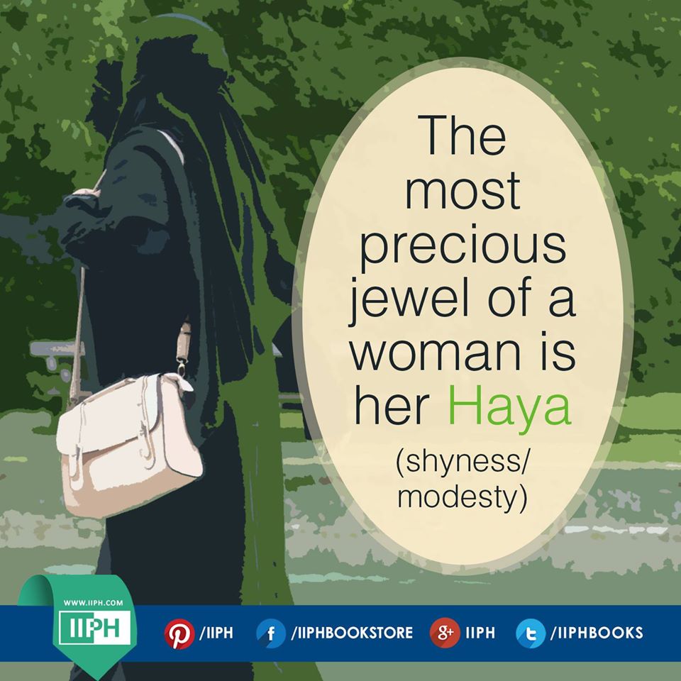 The most precious jewel of a woman is her Haya!

Check out our collection of Authentic Islamic Books regarding women and the family structure in Islam:
iiph.com/our-catalogue/…

#IIPH #Islam #Jewel #Women #Haya #Modesty