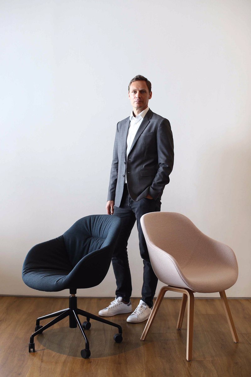Prestige_Mag's tweet photo. What’s in a chair? A lot, actually, according to Hee Welling, a Danish Furniture Designer who recently visited Jakarta for the launch of his recent About A Chair collection with HAY, brought here by BWI Furniture. Read his interview https://t.co/4swwmWjvGw
_
#heewelling https://t.co/5dnXl6JLM2