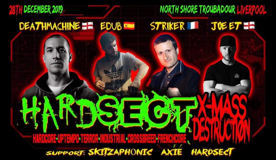 dj_deathmachine's tweet photo. Liverpool tonight... set time 12-1 #hardsect https://t.co/E0aM3fb3Uy