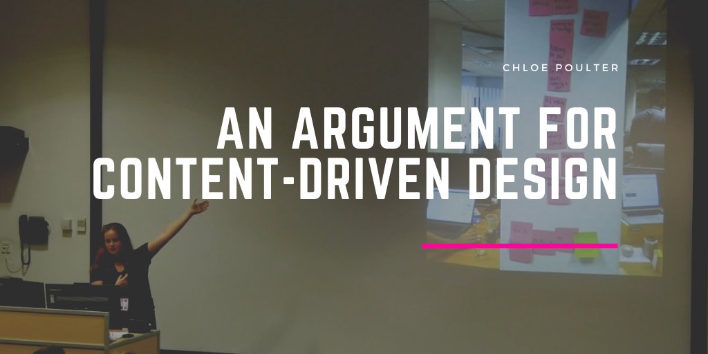 FutureSyncConf's tweet photo. ๐บ #FutureSync19 Recap
@ChloeAnnPoulter from @IBM // An argument for content-driven design
โก๏ธ https://t.co/OIKZCySmTN
๐
#FutureSync20 // 16th April 2020 // @PlymUni
https://t.co/YJKLMRAEJU https://t.co/6FP6G2GC2M