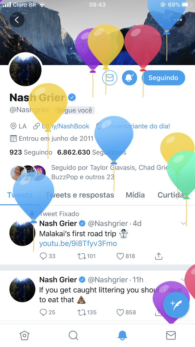 good morning birthday boy <a href="/Nashgrier/">Nash Grier</a> 🎉