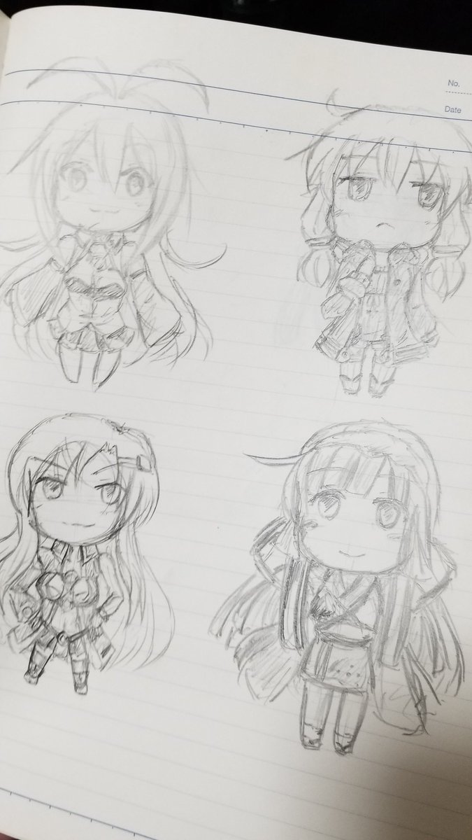 棚整理してると、基本書いたアナログ絵を全部取ってあるせいで、いつどういう目的で描いたかわからない絵とか出てくる。そしてだいたい画力がアレなんでこっ恥ずかしい気持ちになる(白目