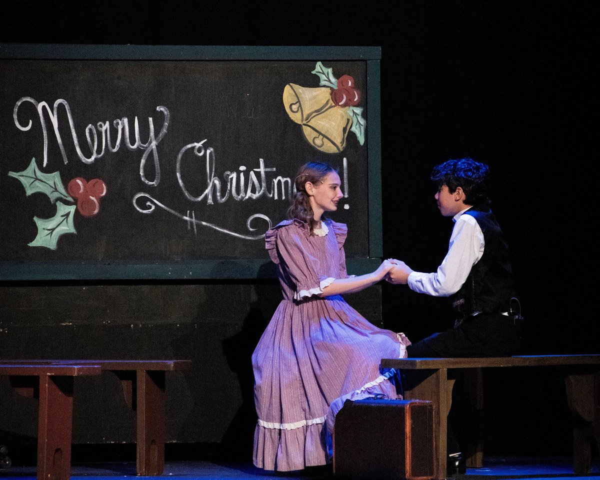ntboswell's tweet photo. See this girl in purple, she’s my favorite girl in the world! She was amazing in Scrooge. Thanks to Deborah WAre Photography for these pics! https://t.co/xuifKbESGJ
