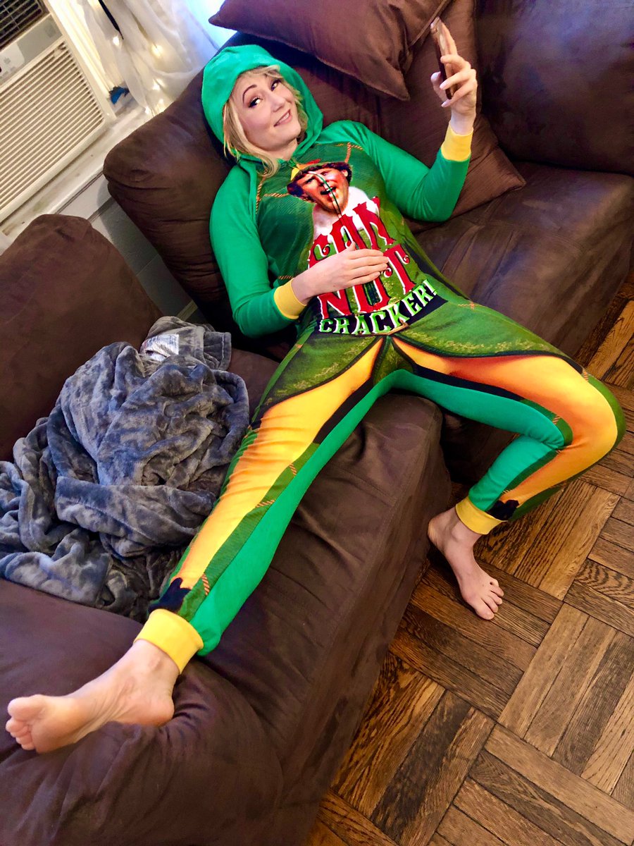 shellyshenoy's tweet image. Merry Christmas, you filthy animals. (Oops, forgot your post my Christmas card. Here you go.) #Elf #sonofanutcracker #WillFerrell #willferrellonesie #MerryChristmas