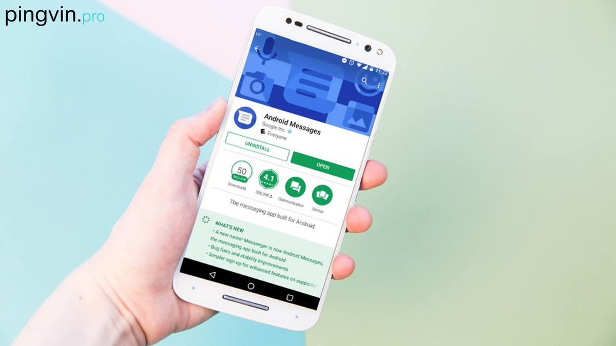 Pingvinpro's tweet photo. #Google #Messages отримає функцію «плаваючих» повідомлень
https://t.co/tIKD7ODhBC
#Android10 #AndroidMessages #Додаток #Мобільнийзастосунок #Повідомлення https://t.co/Ty0gf1RAyg