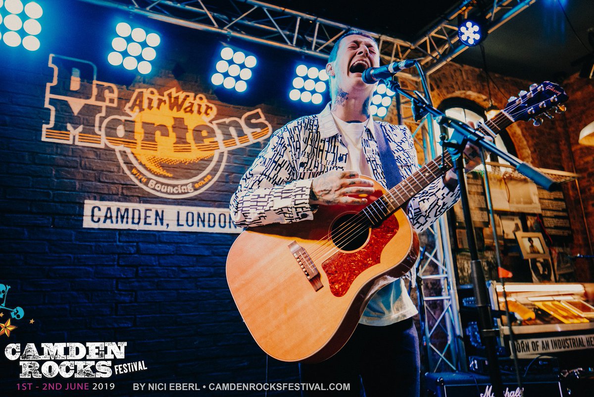In the first weekend of June, the @CamdenRocksFest came to Camden again 🎸 400 of the best acts performed across several venues in the Market hosting a few including @deafhavana at the @drmartens Boot Room 🎶🤟#CamdenCountdown #Countdown #camdenrocksfestival 📷 @NiciEberlPhoto