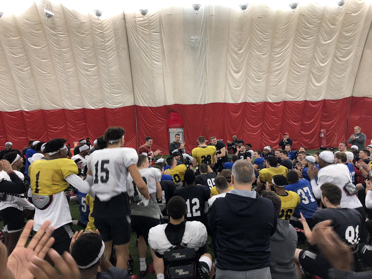 Dan Hoard (@dan_hoard) on Twitter photo At the end of bowl practice today, <a href="/CoachFick/">Luke Fickell</a> announced that 4 players had earned scholarships for the spring semester: Michael Kopaygorodsky, Ryan Royer, Nate Lawler, and Wyatt Fischer. In his words, “It’s not a gift. It’s a reward for your hard work.” #Bearcats At the end of bowl practice today, <a href="/CoachFick/">Luke Fickell</a> announced that 4 players had earned scholarships for the spring semester: Michael Kopaygorodsky, Ryan Royer, Nate Lawler, and Wyatt Fischer. In his words, “It’s not a gift. It’s a reward for your hard work.” #Bearcats