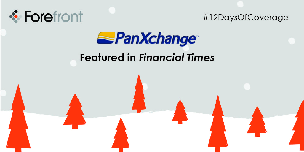 ForefrontComms's tweet photo. Day 9 of #12DaysOfCoverage goes to client @PanXchange. Check out the company's feature in @FinancialTimes, where CEO @JulieLerner discusses the rapid growing industrial hemp industry. https://t.co/XJKLIXPpiI https://t.co/BgAzUxNaYf