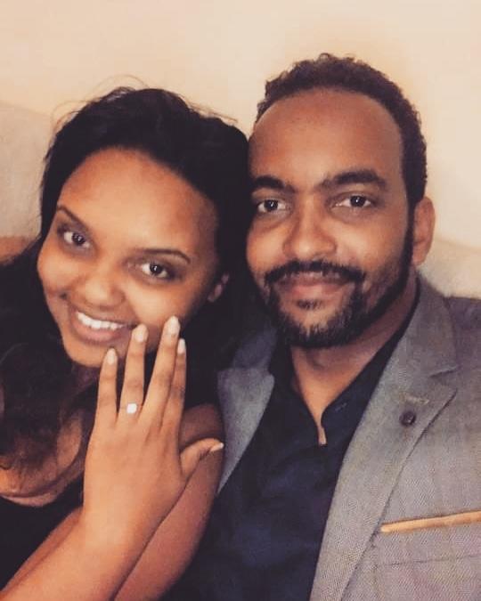 Dagiocho's tweet photo. And she said yes! #I_put_a_ring_on_it 🇪🇹 #Ethiopia https://t.co/Gai2RQ1Vkq