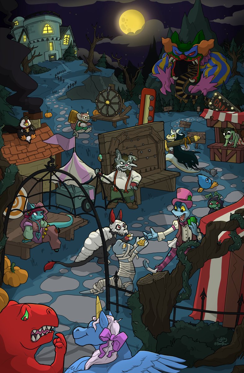 Here's my piece for the Neopian Adventures Zine!! It was a lot of fun to revisit my favorite place of my childhood obsession and I've been playing again Neopets ever since! 
Please check out all the other artists &amp; download a copy for PWYW @ <a href="/Neo_Adventures/">Neopian Adventures Zine</a>