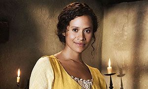 YaashaMoriah's tweet photo. Every time I see #AngelCoulby on #Merlin, I am reminded that my first thought when I saw her was, "My word, she looks like Fiasa from my #FirewingChronicles!" It's surreal when a character you've seen only in your head is suddenly a real person. https://t.co/izWiS8pDEy
