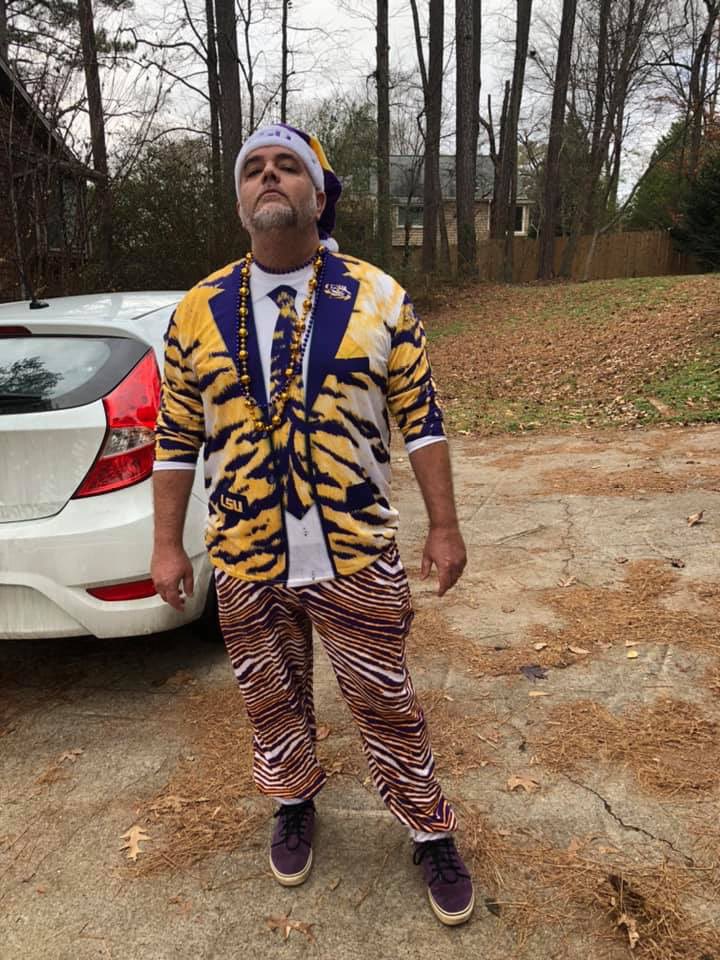 kidput's tweet image. Heading to the game!! @TBob53 @LSUfootball @dandydonlsu @Joe_Burrow10