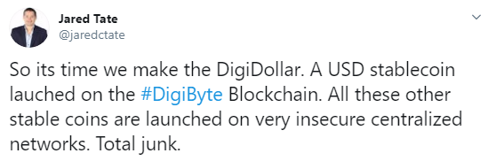 ICODrops's tweet photo. .@DigiByteCoin founder is going to launch DigiDollar, a USD-pegged decentralized stablecoin on the #DigiByte blockchain.

https://t.co/WHz4d69NEd https://t.co/UBdiFkwrsy
