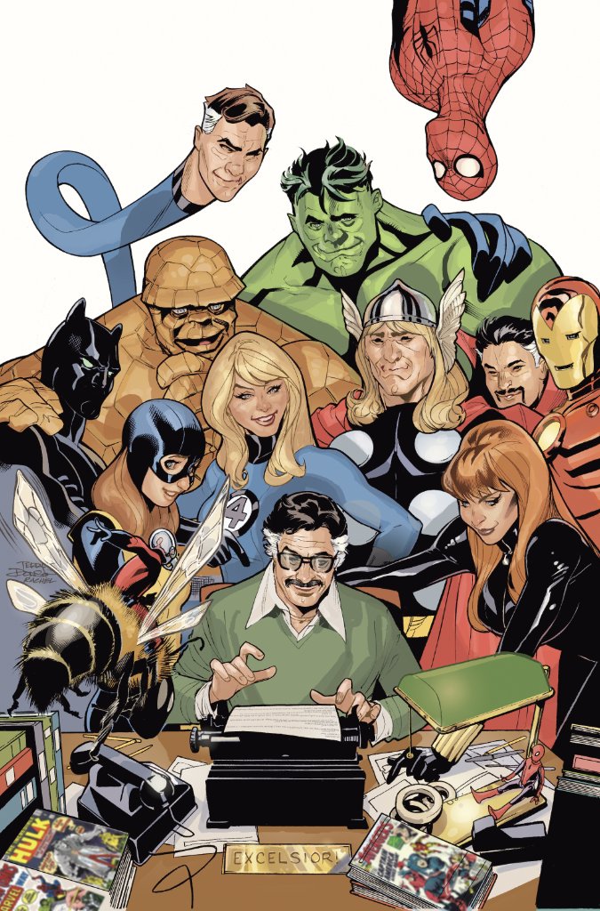 Happy birthday to Stan "The Man" Lee! Thank you for everything.