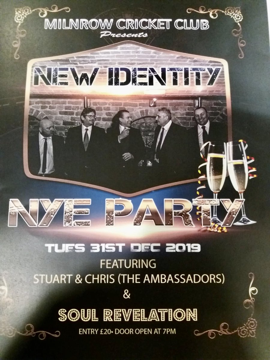 MilnrowCC's tweet photo. New Years Eve Party @MilnrowCC tickets on sale, ask the bar staff for details. #supportmilnrowcc #thenewstuff @vodka_nero #premiumvodka https://t.co/Jnw3FKRnV0