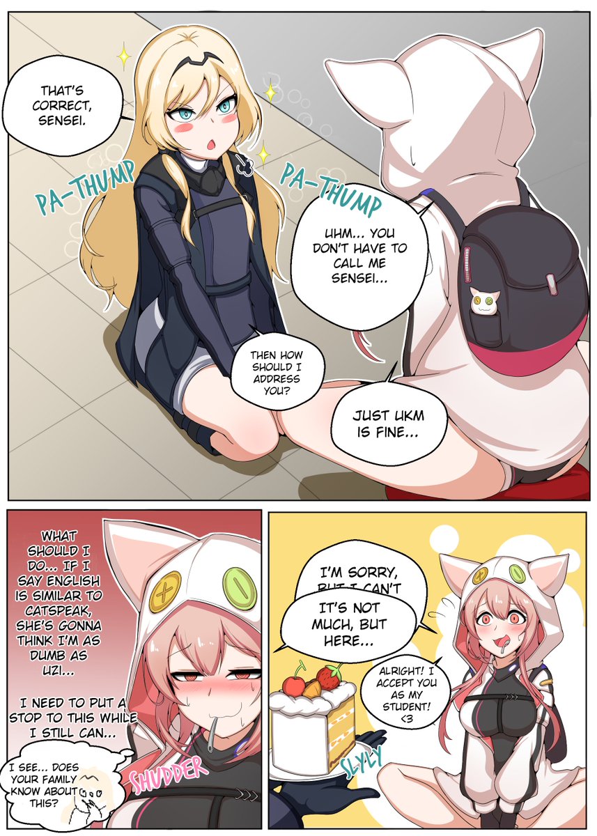 AN-94 wants to get acquainted with cats #GirlsFrontline #소녀전선 #少女前线 #少女前線 #ドールズフロントライン #ドルフロ

Art by @skanehfdl33
 Translation by Corsage
Typesetting by myself 