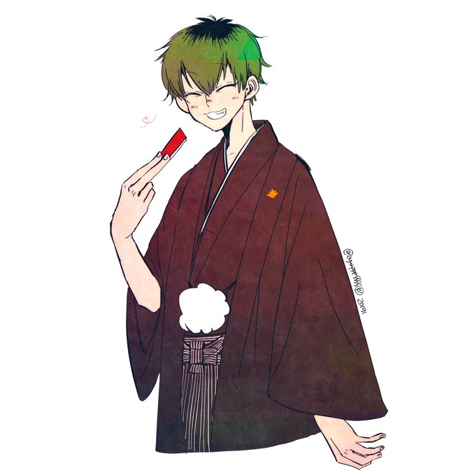 羽織袴のtwitterイラスト検索結果 古い順