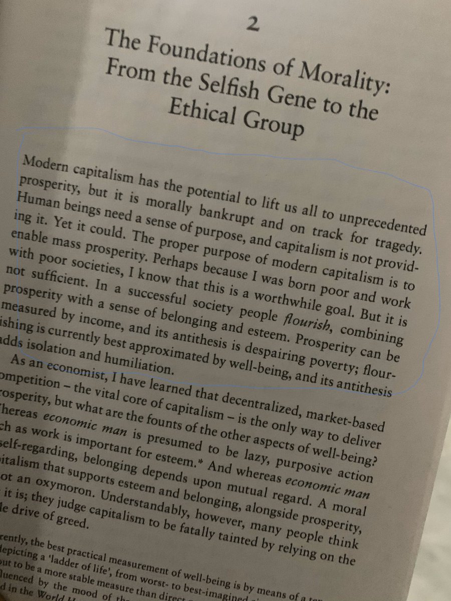 kola_aina's tweet photo. In todayโs #readingquest
Some very interesting views on the reality vs. potential of modern capitalism in this one gifted me by the amazing @folanski
I def am an ardent believer in โpurposeful capitalism.โ https://t.co/Yhp7N5hyGl