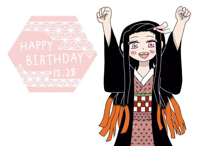 インクさんがTwitterに投稿した竈門禰豆子(鬼滅の刃)のイラスト。