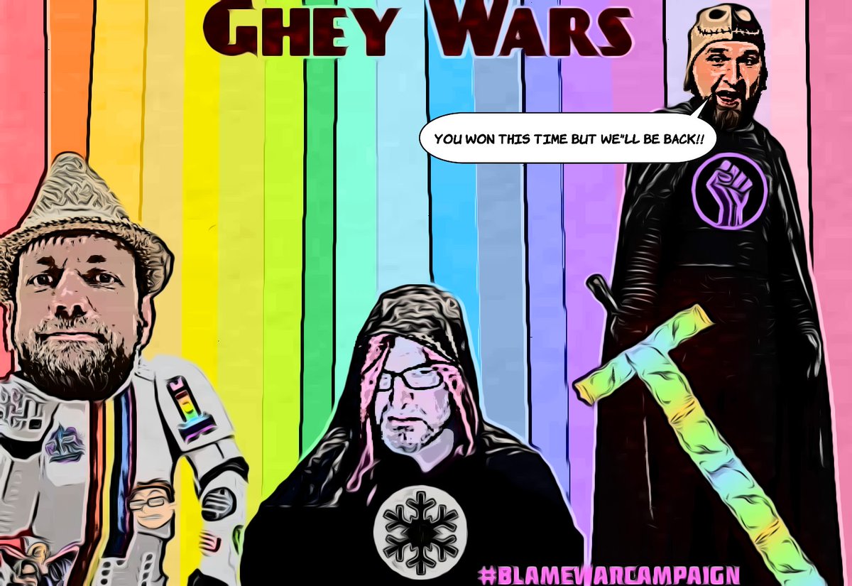 TinfoilhatNick's tweet photo. #WARCAMPAIGN is back on YouTube but The Ghey Wars continue. #CryptoCries #BLAMEWARCAMPAIGN @gaylord4wc @GatHanzo @TheSoychild @ImNOTTyler2 @manofs3x @Secretary4WC @Adam_A_F @topsoyboy @Scourge02T @Johnholmes1021 @ArkahMDeverauX @DanMilkman1 @CiderHype @Simon_Pothier https://t.co/UVvMnP5lDt