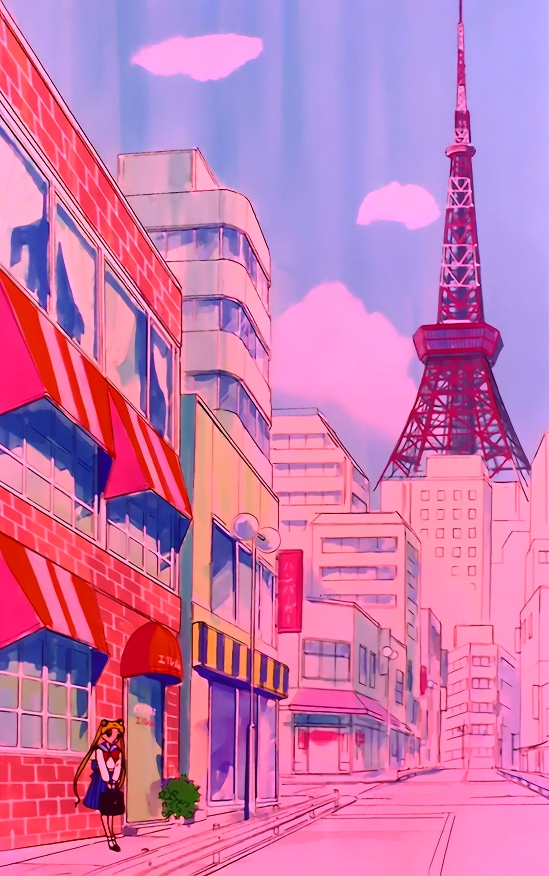 Image result for 90s anime aesthetic  Sailor moon background Sailor moon  aesthetic Anime scenery