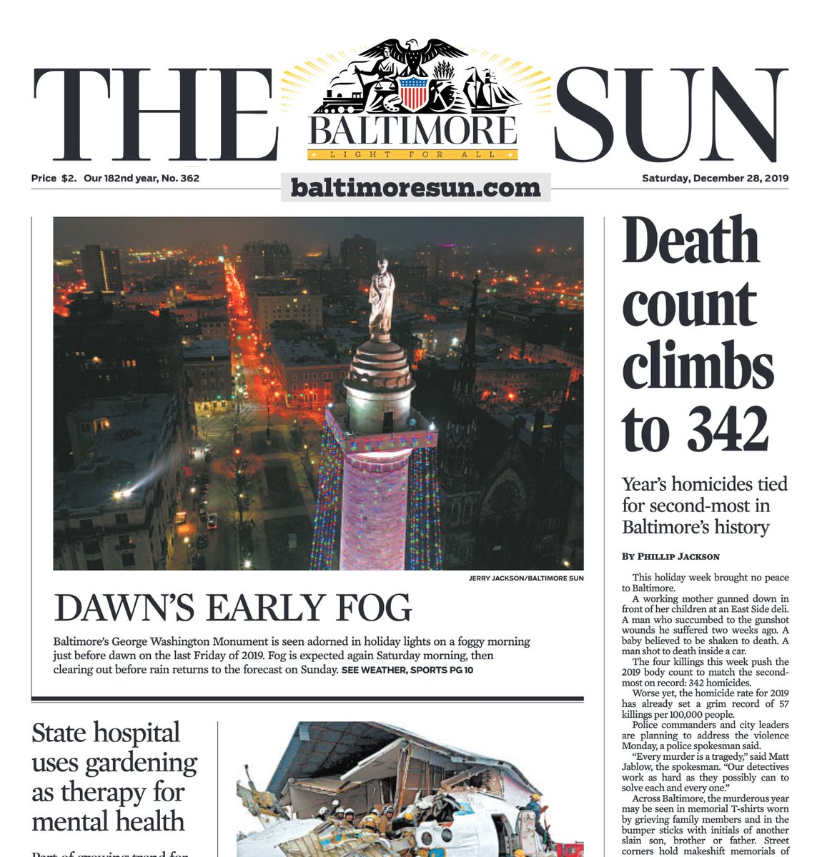 nickimayonews's tweet photo. The joy you feel when you open your e-paper and see one of your former @PhillyTrib reporters @phillej_ wrote a front page story for your hometown newspaper, The @BaltimoreSun . #GoGetYourFuture #JournoLife https://t.co/ayNvtqdKsh