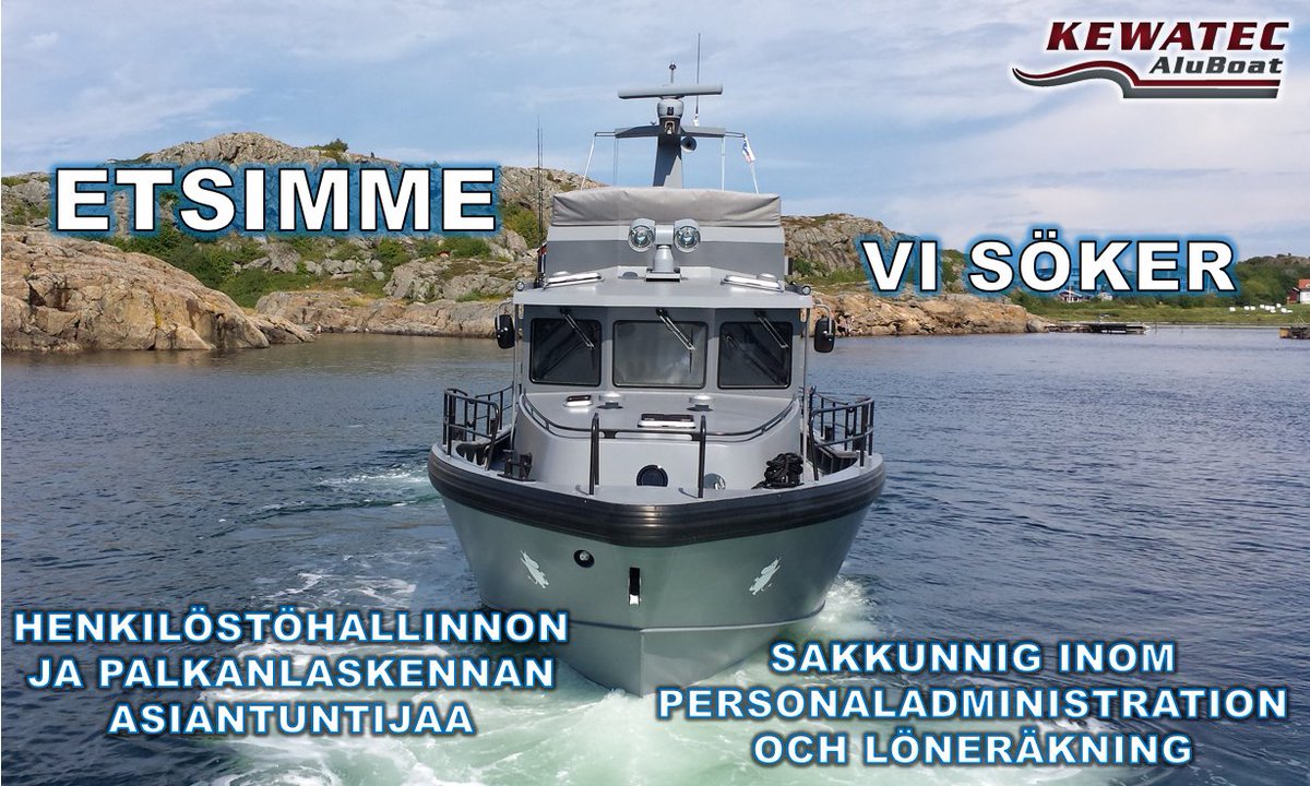 Etsimme henkilöstöhallinnon ja palkanlaskennan asiantuntijaa, oletko se sinä?
Vi söker en sakkunnig inom personaladministration och löneräkning, är det du?

Lisätiedot - tilläggsinformation:
paikat.te-palvelut.fi/tpt/10207516
#rekry