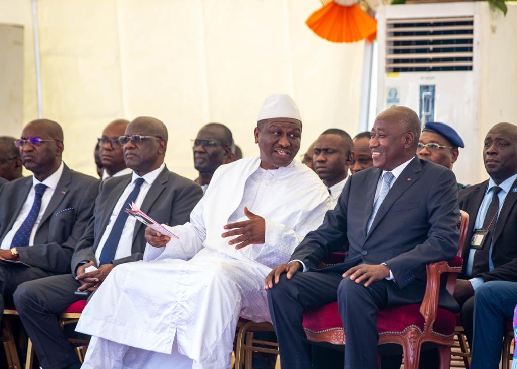 Lancement du #PSGOUV sous la présidence de son Excellence Monsieur Amadou Gon Coulibaly, Premier Ministre de Côte d’Ivoire,  Son Excellence Monsieur Hamed Bakayoko, Ministre d’Etat, Ministre de la Défense et le Maire d’Abobo.