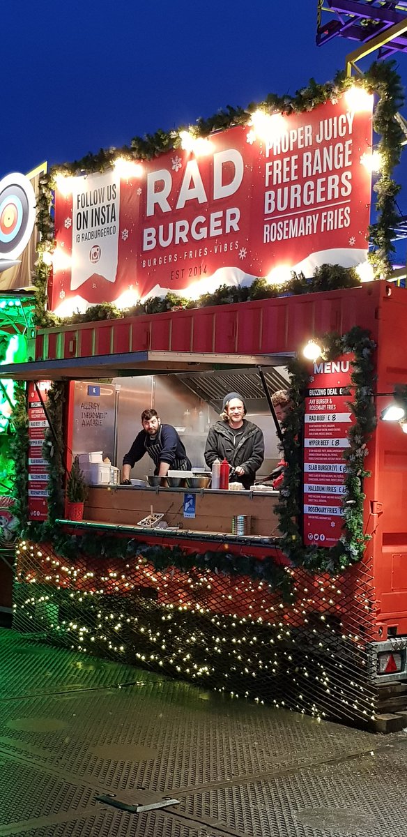 RADesign_News's tweet photo. Rumours we are going into the burger business are exaggerated 🍔🎅 #Christmas2019 https://t.co/kvlYcLODLQ
