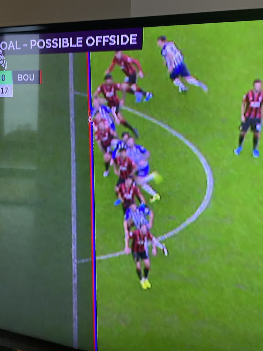 MortenDahlin's tweet image. Det her har INTET med fodbold at gøre. De her mærkelige streger får underkendt et mål, selvom der har været 5-6 dueller efterfølgende.
Helt skørt. Næste år får vi så VAR til også at ødelægge Superligaen. #StopVAR #pldk #sldk