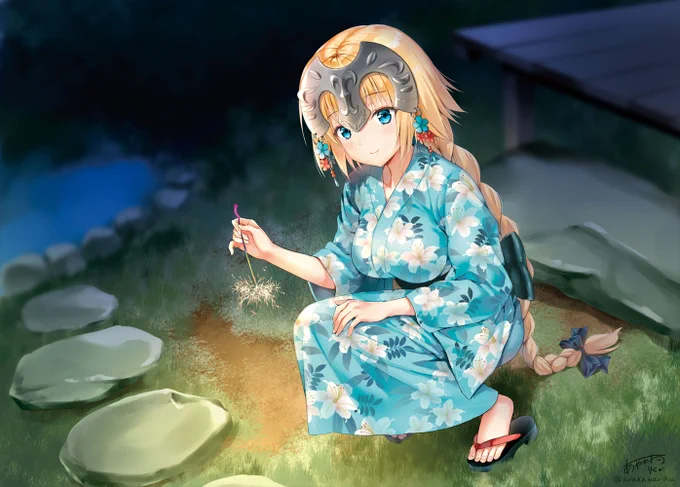 【過去絵シリーズ⑥】コミケが始まりましたね。コミケ関連に使ったジャンヌ絵をまとめました。あいがも堂は4日目です。新刊も、過去絵が収録されたイラスト本もよろしくお願いします! 