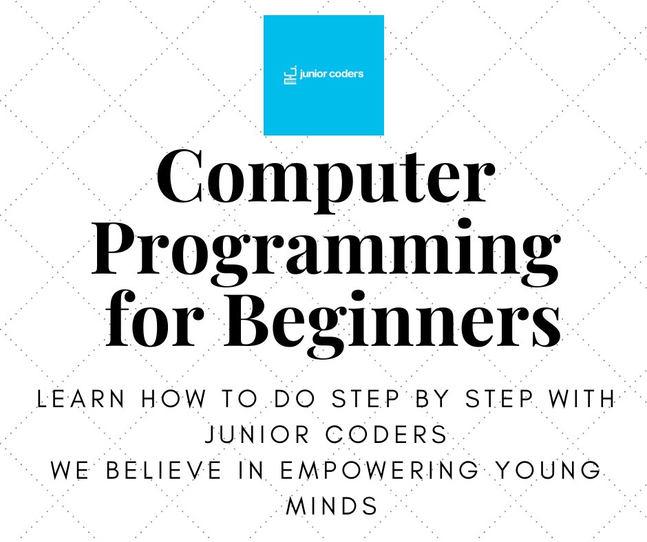JuniorCoders's tweet image. Junior Coders learning center provides computer science programs from Grade 1 - 12. For beginners we provide a high quality education to build their interest in programming and expose their talents.
#juniorcoders #empoweringyoungminds