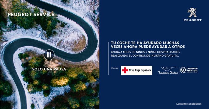 ¿Sabes? Sólo por venir este mes a realizar un control de invierno GRATUITO, estarás ayudando a miles de niños hospitalizados. ¡Ven a vernos y #ArrancaSuSonrisa! ☺️

<a href="/CruzRojaEsp/">Cruz Roja Española</a> <a href="/FundAladina/">Fundación Aladina</a> 

#FelicesFiestas