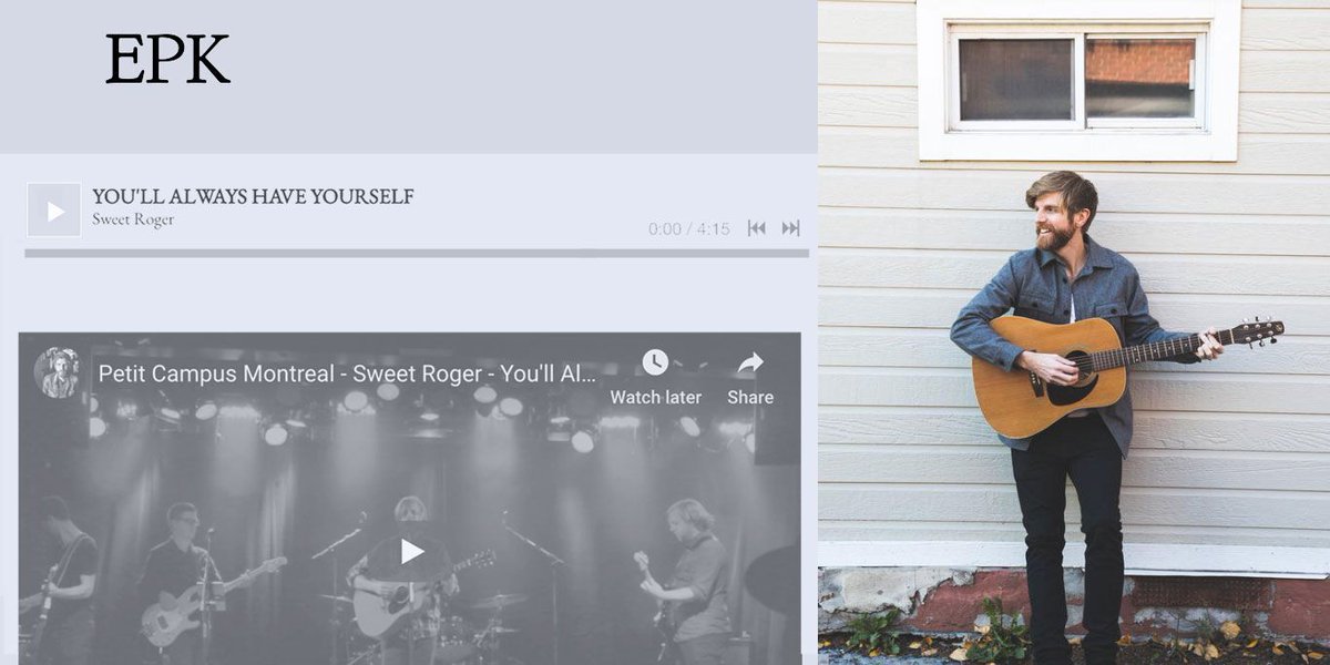 bandzoogle's tweet photo. How to easily build an EPK using a template https://t.co/rzgNgowfpq #epk #musicians #presskitformusicians #bestofblog https://t.co/ZXhRzdDZv3